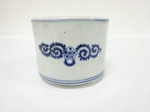 古伊万里　染付　灰器